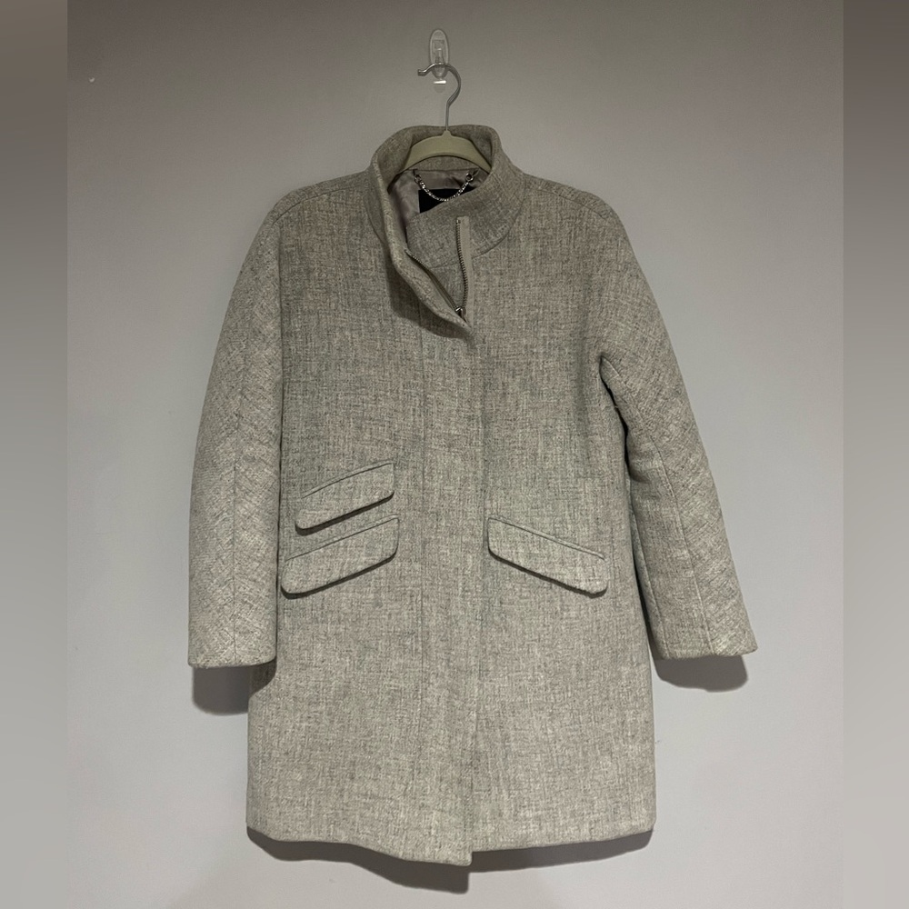 J. Crew - Women's Grey Pea Coat